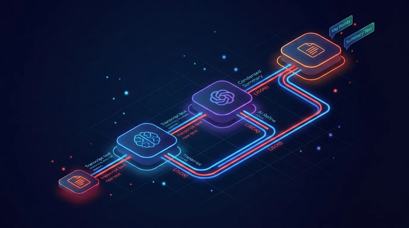 n8n workflow extended with OpenAI and Claude AI summarization nodes